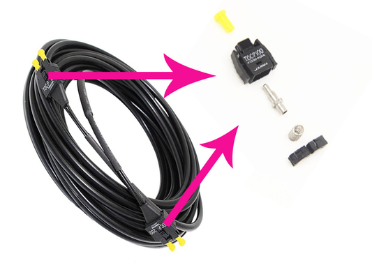 câble de fibre optique en plastique original de corde de correction de 1M 3M 5M 10m 15M TOCP100 Toshiba pour le contrôle d'industrie